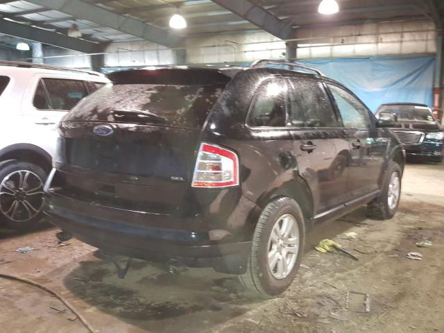 2FMDK38C38BA40235 - 2008 FORD EDGE SEL BLACK photo 4