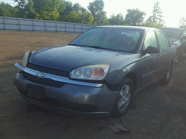 1G1ZT54815F329895 - 2005 CHEVROLET MALIBU LS ნაცრისფერი ფოტო 2