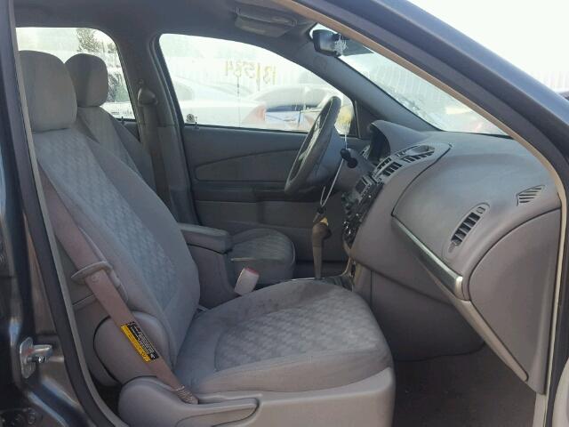 1G1ZT54815F329895 - 2005 CHEVROLET MALIBU LS ნაცრისფერი ფოტო 5