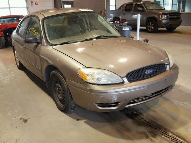 1FAFP53U97A105387 - 2007 FORD TAURUS SE GOLD photo 1