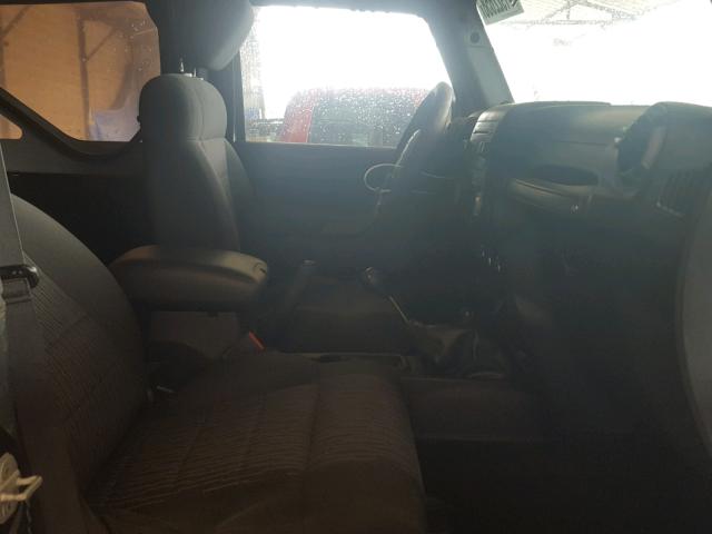 1J4AA2D10BL503703 - 2011 JEEP WRANGLER S BLACK photo 5