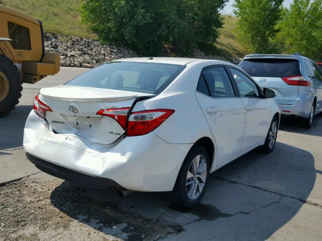 5YFBPRHE0EP139079 - 2014 TOYOTA COROLLA EC 白色 照片 4