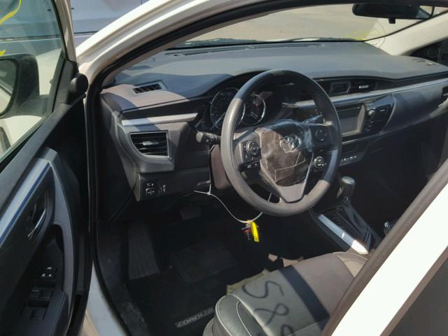 5YFBPRHE0EP139079 - 2014 TOYOTA COROLLA EC 白色 照片 9