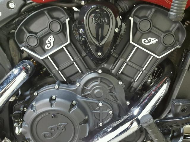 56KMSA113H3124048 - 2017 INDIAN MOTORCYCLE CO. SCOUT SIXT RED photo 12