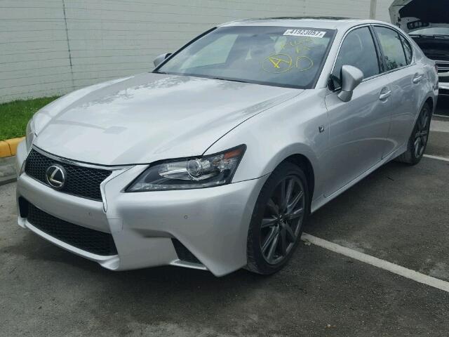 JTHBE1BL6FA007110 - 2015 LEXUS GS 350 SILVER photo 2