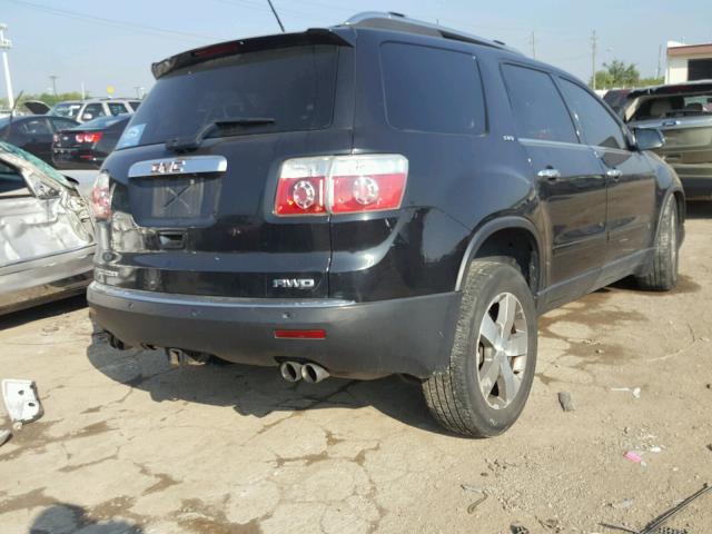 1GKEV33D19J201750 - 2009 GMC ACADIA BLACK photo 4