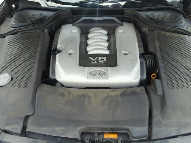 JNKBY01E97M402483 - 2007 INFINITI M45 BASE SILVER photo 7