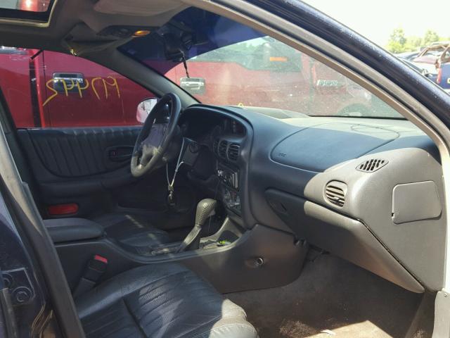 1G2WR52171F260322 - 2001 PONTIAC GRAND PRIX BLUE photo 5