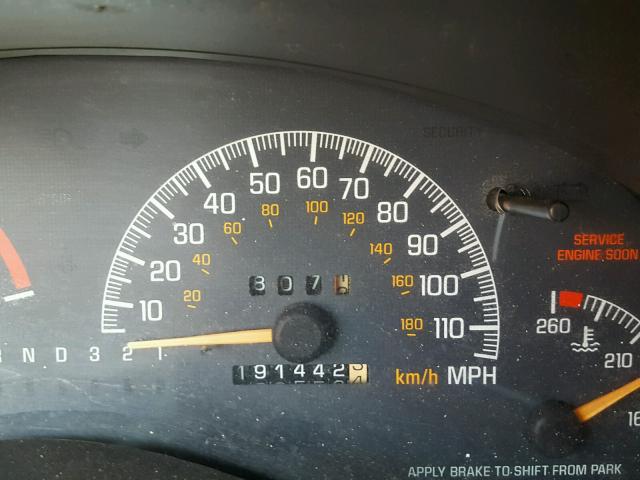 1G2WR52171F260322 - 2001 PONTIAC GRAND PRIX BLUE photo 8