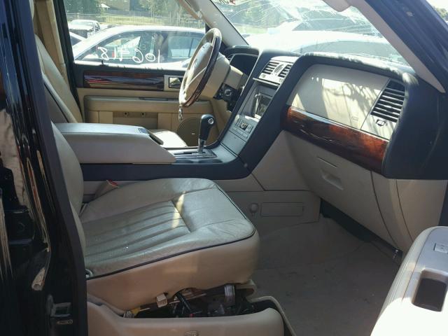 5LMFU28546LJ01830 - 2006 LINCOLN NAVIGATOR Czarny zdjęcie 5