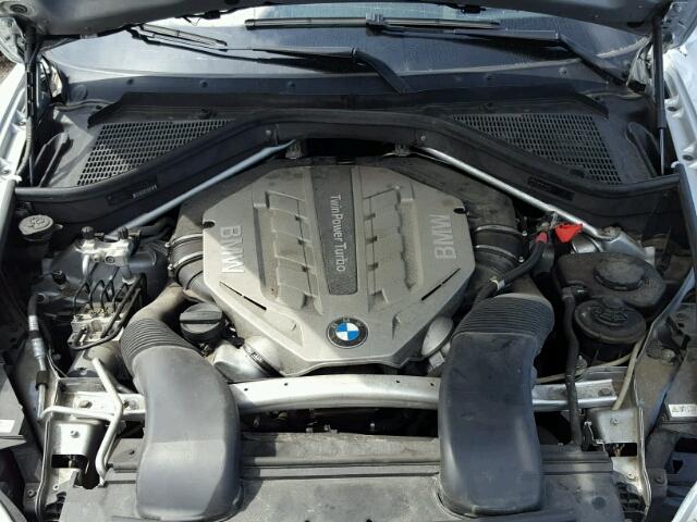 5UXZV8C58BL419700 - 2011 BMW X5 XDRIVE5 SILVER photo 7