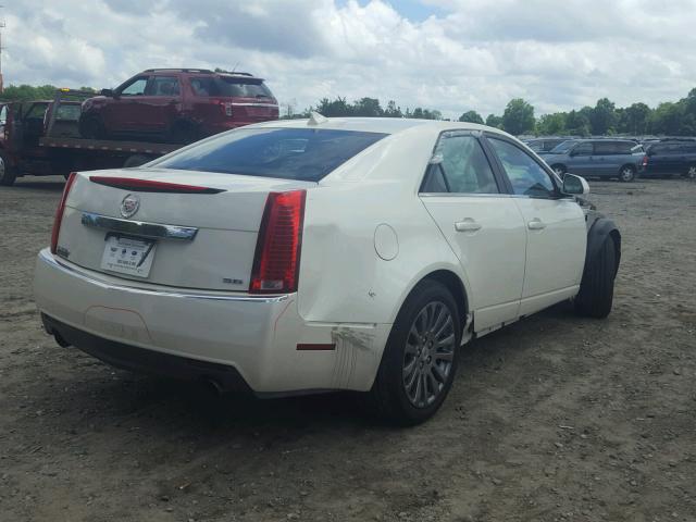 1G6DM5E36D0168546 - 2013 CADILLAC CTS PERFOR WHITE photo 4