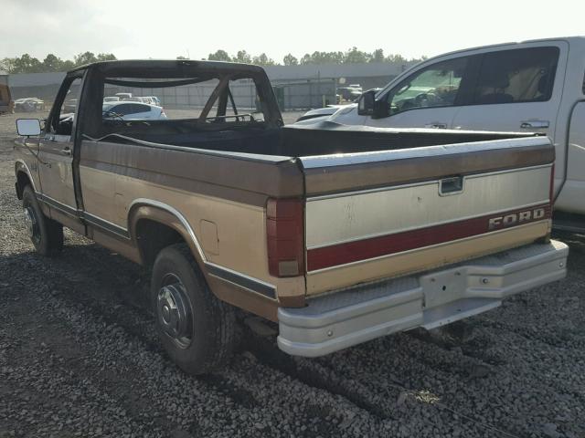 1FTHF25H0GNA70719 - 1986 FORD F250 TWO TONE photo 3