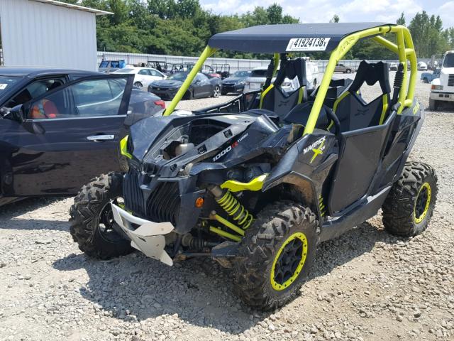 3JBPDAR24FJ001675 - 2015 CAN-AM MAVERICK 1 BLACK photo 2