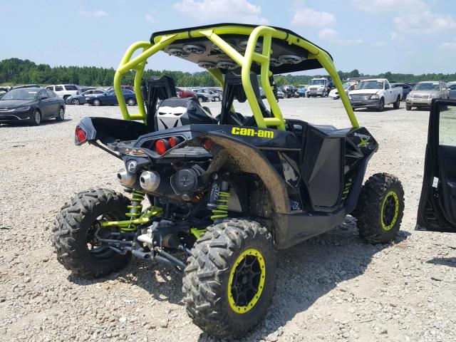 3JBPDAR24FJ001675 - 2015 CAN-AM MAVERICK 1 BLACK photo 4