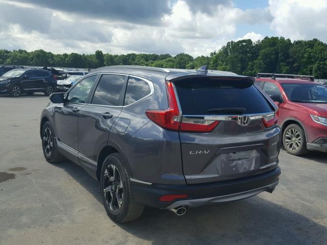 2HKRW2H94HH640795 - 2017 HONDA CR-V TOURI GRAY photo 3