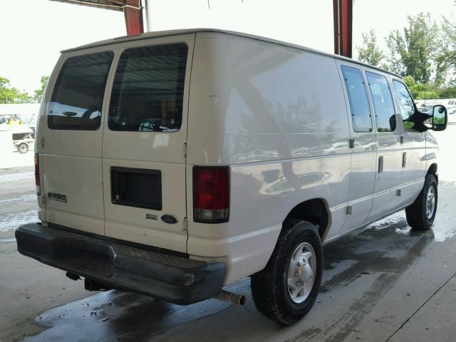 1FTNE2EW7ADA61260 - 2010 FORD ECONOLINE WHITE photo 4