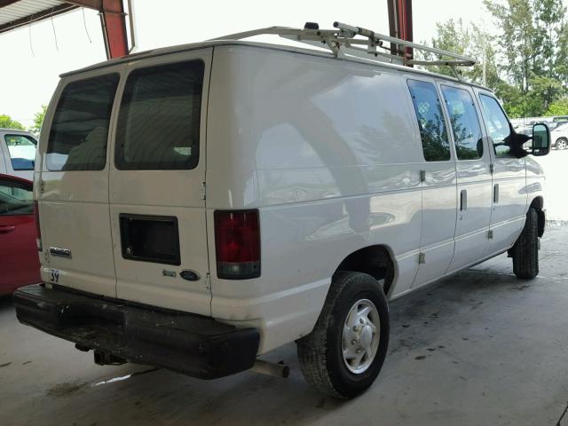 1FTNE2EW9ADA61261 - 2010 FORD ECONOLINE WHITE photo 4