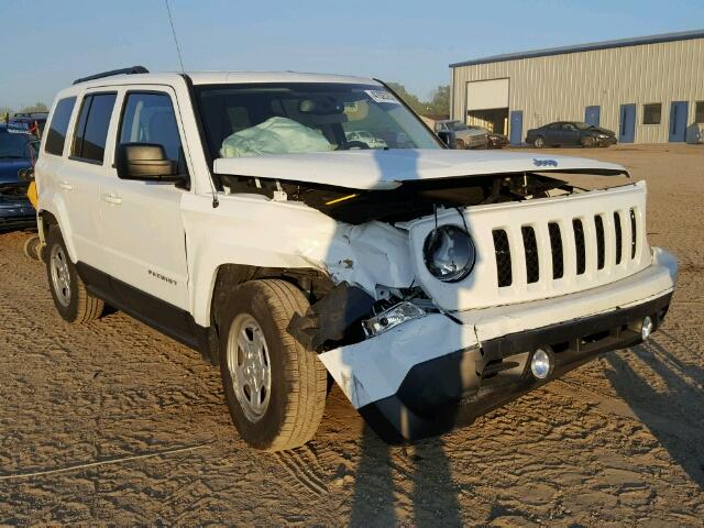 1C4NJPBBXGD808627 - 2016 JEEP PATRIOT SP WHITE photo 1