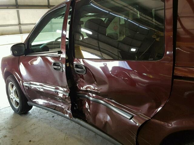 1GNDV23138D187135 - 2008 CHEVROLET UPLANDER L 栗色 照片 9