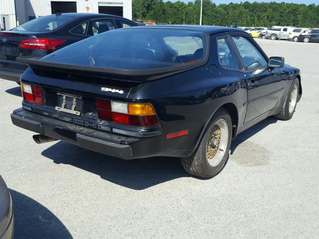 WP0AA0947FN473669 - 1985 PORSCHE 944 BLACK photo 4