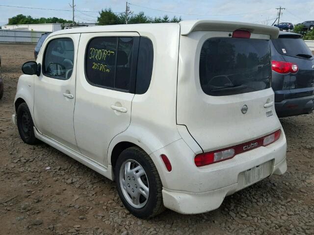 JN8AZ28R99T106844 - 2009 NISSAN CUBE WHITE photo 3