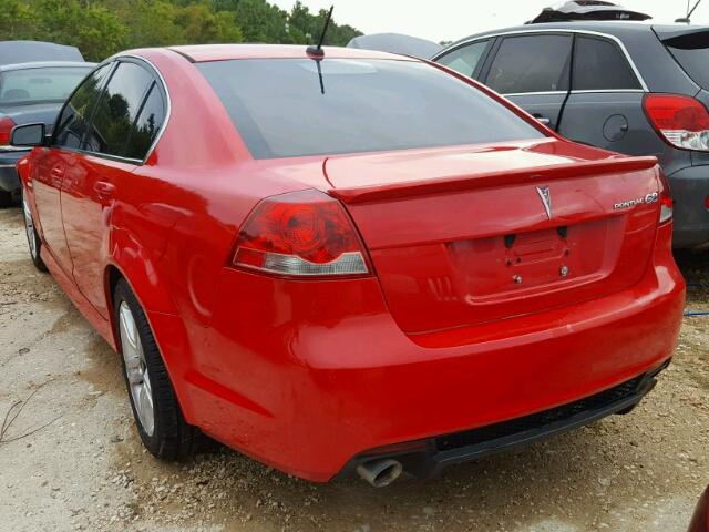 6G2ER577X8L149545 - 2008 PONTIAC G8 RED photo 3