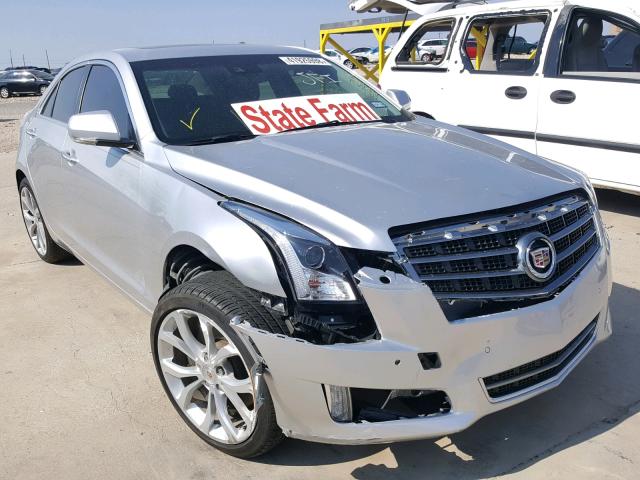 1G6AC5SX6E0173065 - 2014 CADILLAC ATS PERFOR GRAY photo 1