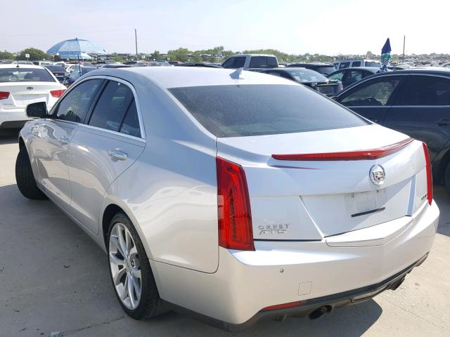 1G6AC5SX6E0173065 - 2014 CADILLAC ATS PERFOR GRAY photo 3