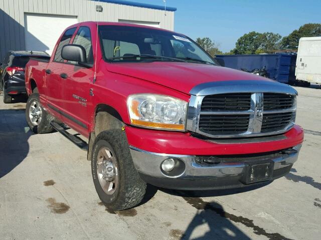 3D7KS28C26G178256 - 2006 DODGE RAM 2500 S Qırmızı foto 1