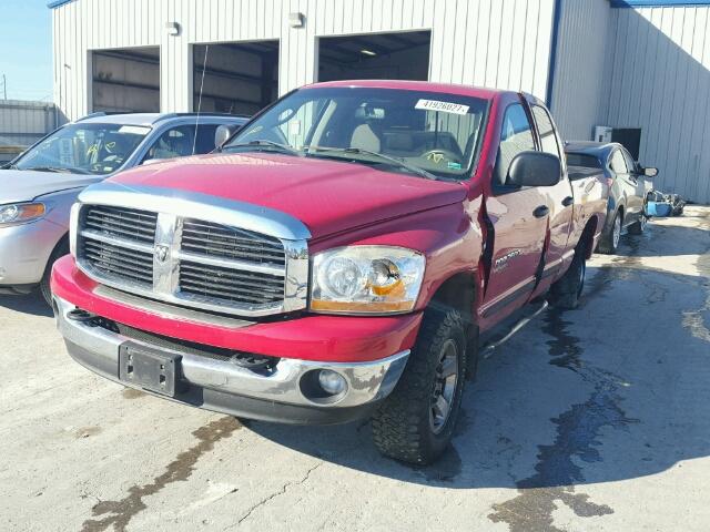 3D7KS28C26G178256 - 2006 DODGE RAM 2500 S Qırmızı foto 2