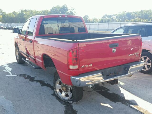 3D7KS28C26G178256 - 2006 DODGE RAM 2500 S Qırmızı foto 3
