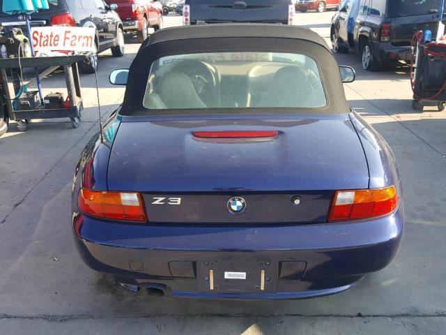 4USCH7322VLB81651 - 1997 BMW Z3 1.9 BLUE photo 6