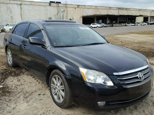 4T1BK36BX7U224212 - 2007 TOYOTA AVALON BLACK photo 1