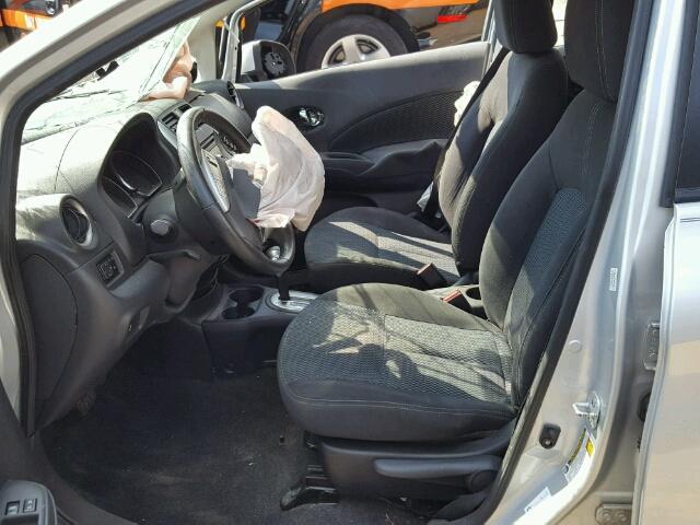 3N1CE2CP1EL351998 - 2014 NISSAN VERSA NOTE SILVER photo 5