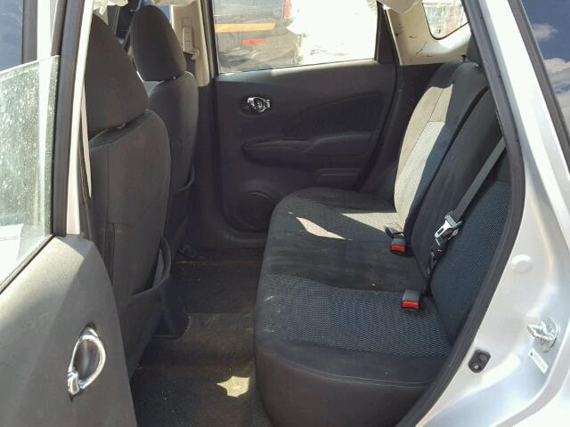 3N1CE2CP1EL351998 - 2014 NISSAN VERSA NOTE SILVER photo 6