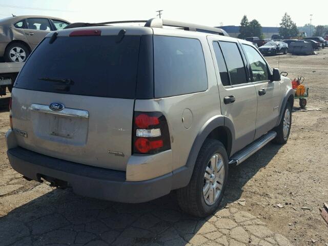 1FMEU73E06ZA14183 - 2006 FORD EXPLORER X GOLD photo 4