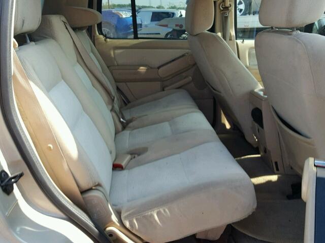 1FMEU73E06ZA14183 - 2006 FORD EXPLORER X GOLD photo 6
