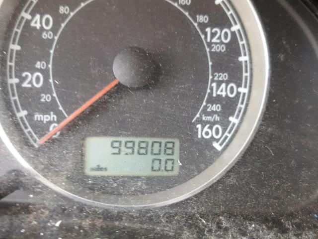 WVWTH63BX2E209967 - 2002 VOLKSWAGEN PASSAT GLX GRAY photo 8