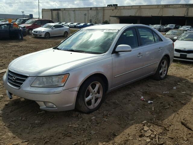 5NPEU46F59H444505 - 2009 HYUNDAI SONATA SE SILVER photo 2