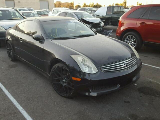 JNKCV54E56M716295 - 2006 INFINITI G35 BLACK photo 1