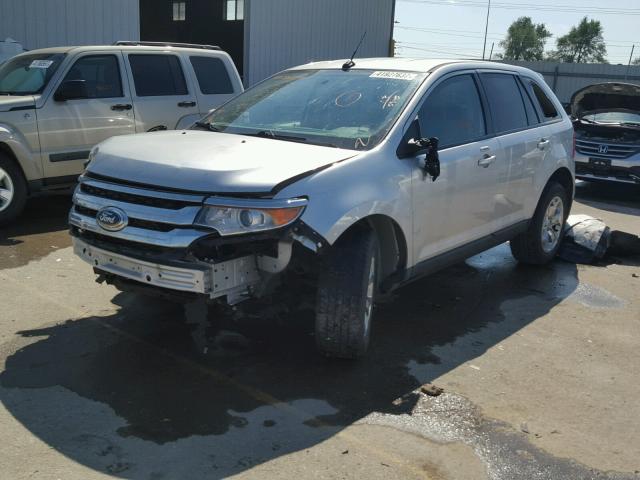 2FMDK3JC3DBE32295 - 2013 FORD EDGE Сріблястий фото 2