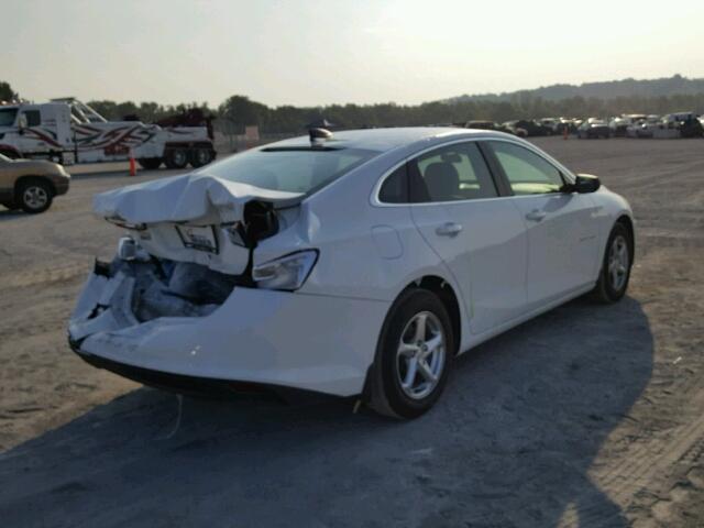 1G1ZB5ST2HF250623 - 2017 CHEVROLET MALIBU LS Beyaz fotoğraf 4