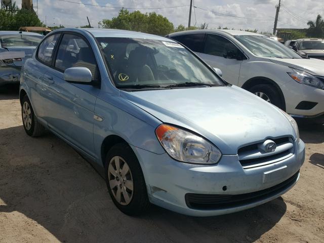 KMHCM3AC6AU163401 - 2010 HYUNDAI ACCENT BLU BLUE photo 1