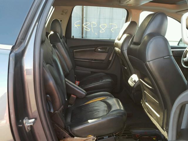 1GNER23DX9S104025 - 2009 CHEVROLET TRAVERSE CHARCOAL photo 6