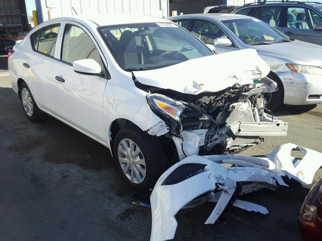 3N1CN7AP8GL887107 - 2016 NISSAN VERSA WHITE photo 1