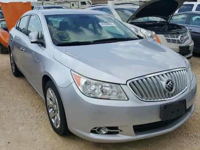 1G4GC5EG1AF206222 - 2010 BUICK LACROSSE SILVER photo 1