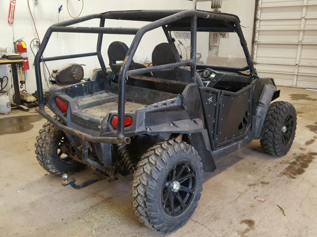 4XAVE76A3BD111497 - 2011 POLARIS RANGER RZR BLACK photo 4