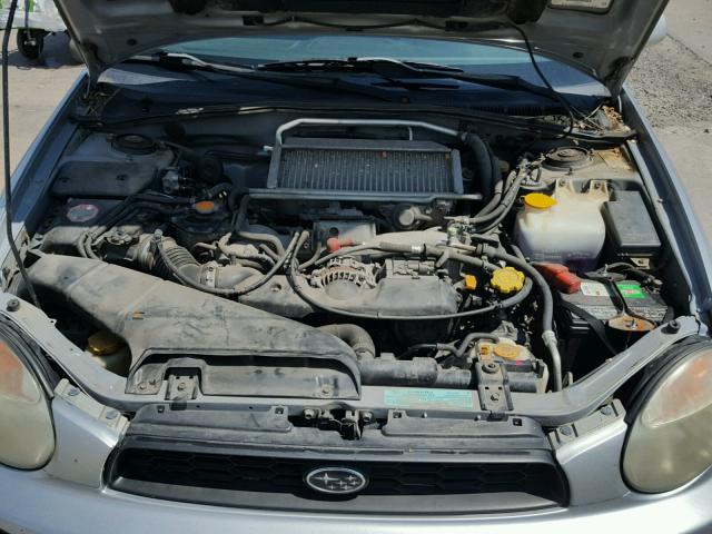 JF1GG29652G822354 - 2002 SUBARU IMPREZA WR SILVER photo 7