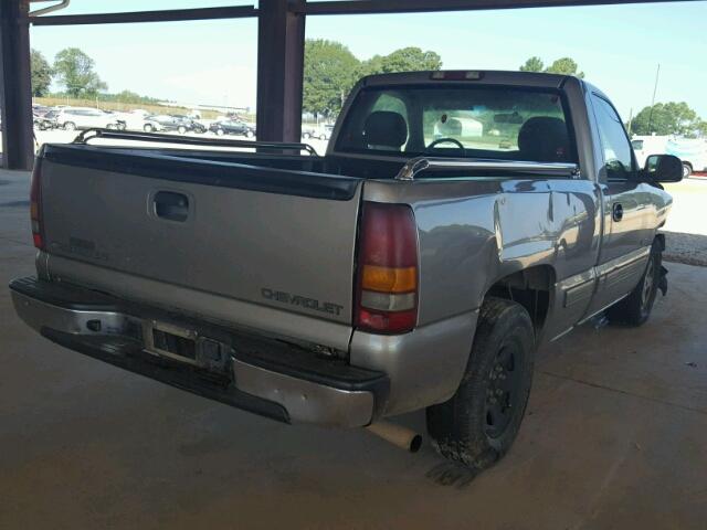 1GCEC14V62Z241570 - 2002 CHEVROLET SILVERADO GRAY photo 4